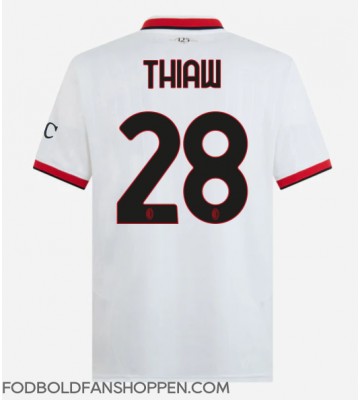 AC Milan Malick Thiaw #28 Udebanetrøje 2024-25 Kortærmet